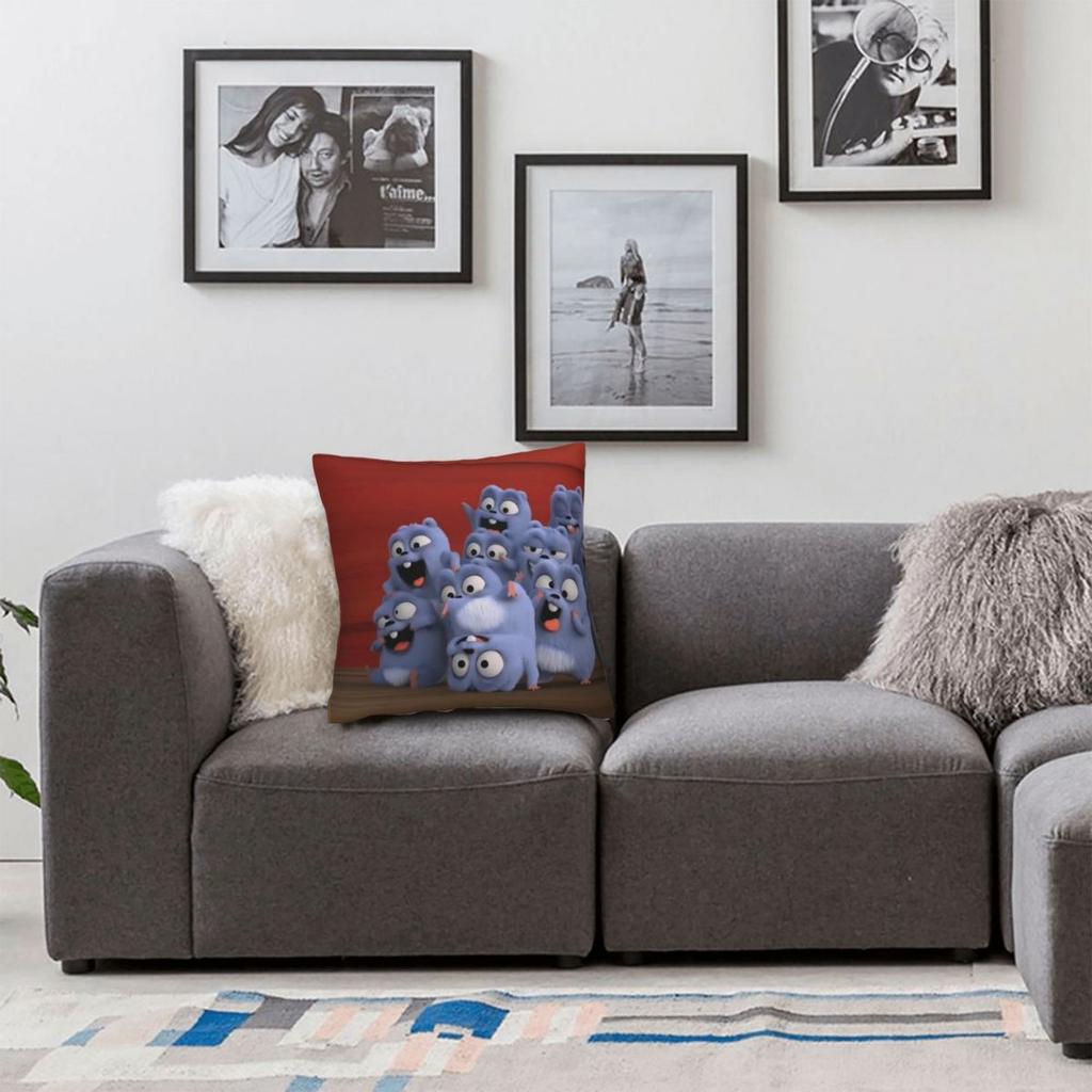Grizzly And Lemmings Pillow Case Funny Pillow Cover Soft Custom Cushion Cover Pillowcases For Sofa Home Decorative