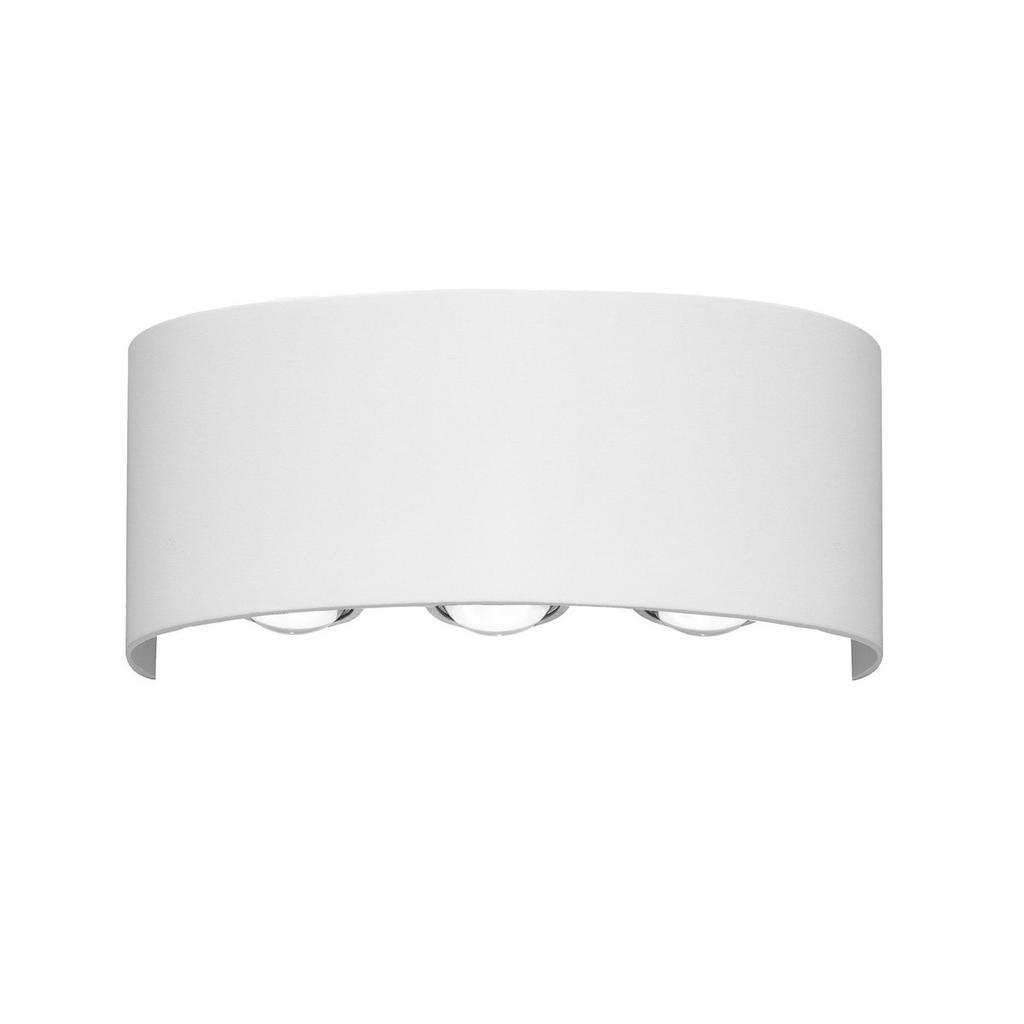 Lampa ścienna LED 6W IP54 ORTELO OWL-451-3-WH Italux