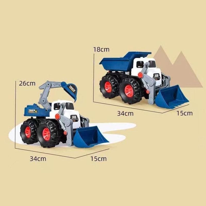 Большой инженерный автомобиль-игрушка 34 см
