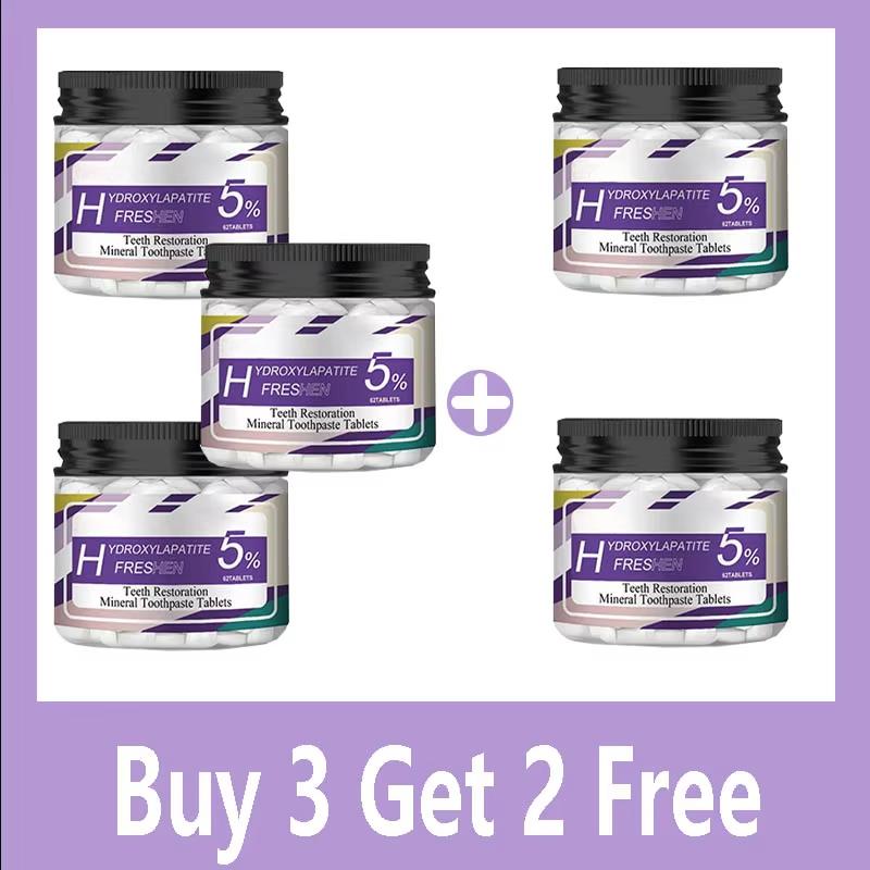 Отбеливающие таблетки зубной пасты Осветляющие Очищающие зубы Удаляющие налет Пятна Свежее дыхание Уход за полостью рта Твердая мятная зубная паста