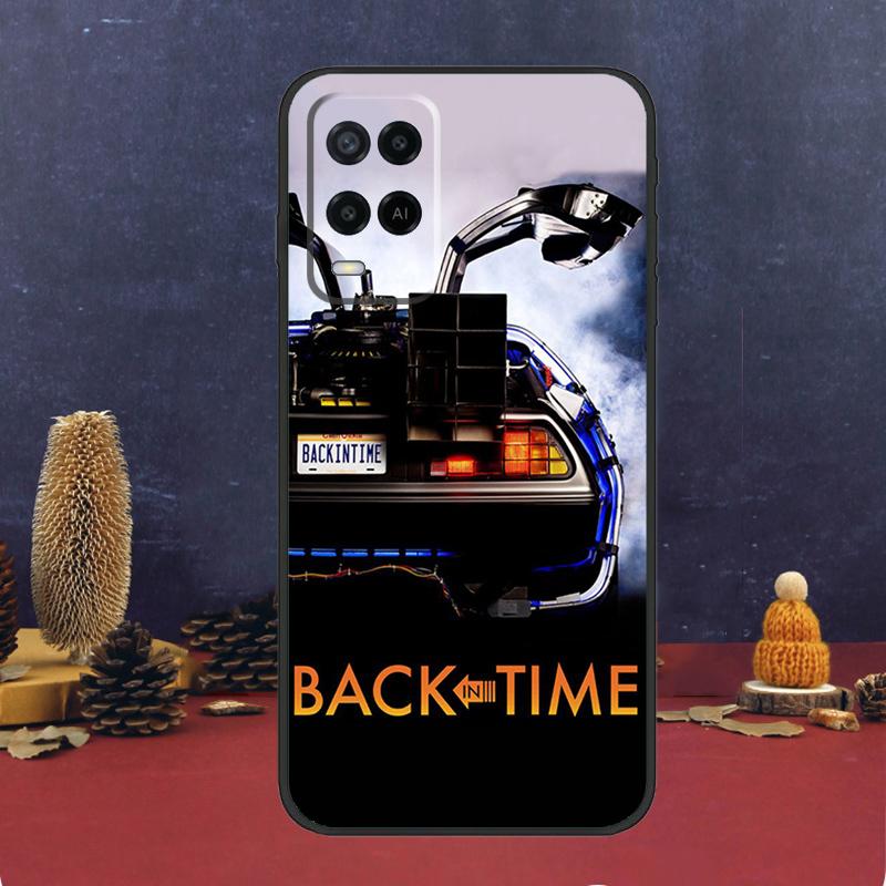 Back To The Future Time Machine For OPPO A58 A78 A98 A15 A16 A17 A76 A96 A77 A52 A72 A5 A9 A79 A94 A74 A57S A53S A54S Case