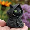 Фигурка кошки Статуэтка Пальто Скульптура животного для вечеринки Книжная полка Дом Стол