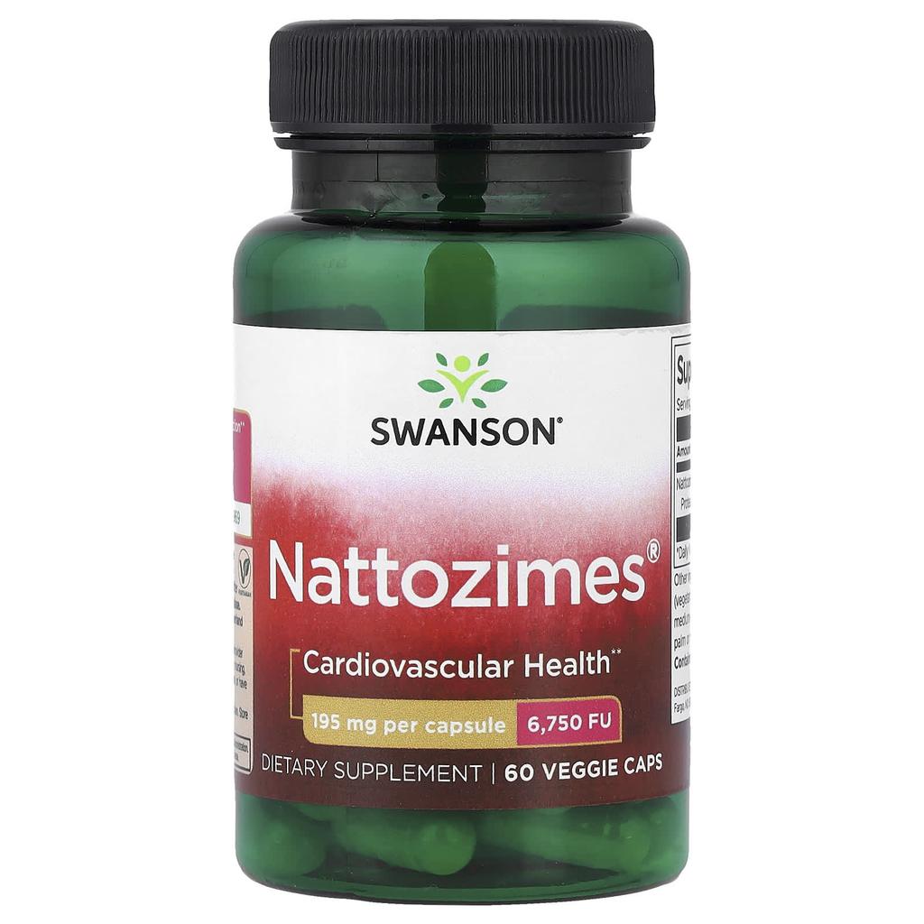 Nattozimes®, 195Mg, 60 Veggie Capsules