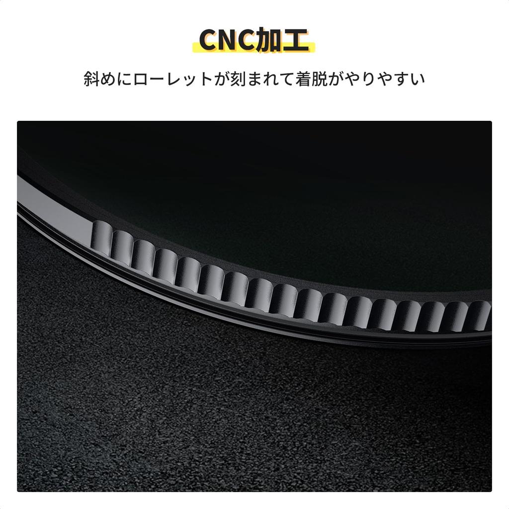 Concept Lens Protection Filter 52mm Lens Protection Lens Protector Nano Coating High Transmittance Cleaning Cloth Included K&F Water-repellent,