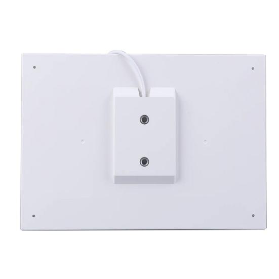 Солнечная панель 8 Вт Высокая выходная мощность IP65 Водонепроницаемый Универсальный источник питания Уличная солнечная панель для Ring Video Doorbell 4/3/3Plus/2