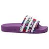 Adidas Originals Comfortable Casual Rubber Sole Non-Slip Slide Sandals Women Footwear Purple CG6468