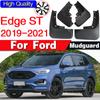 Набор брызговиков для Ford Edge ST, брызговики, передние и задние брызговики, аксессуары для крыльев