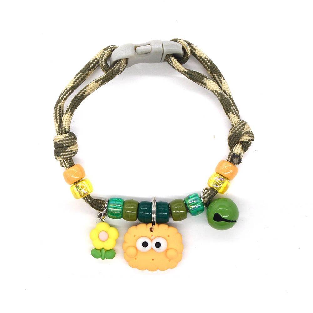 Colorful Pet Necklace with Bells Pet Neck Rings Cute Cat Puppy Collar Cat