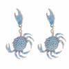1 Pair Fashion Animal Earrings Simple Ear Jewelry Crab Earrings  Beach Vacation Accessory