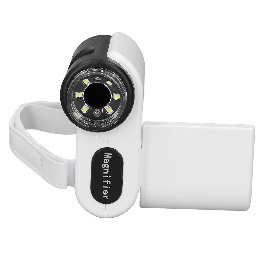 Kids Microscope 1000X Handheld Digital Microscope 2 Inch Color Display Screen Portable Pocket