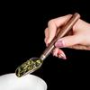 1 шт., чайная ложка, чайная ложка из черного дерева, твердая древесина, ретро, ​​креативная чайная лопатка, чайная лопатка Kongfu, аксессуары для чайной церемонии, подарок