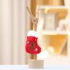 Christmas Santa Tree Hat Plush Keychain Toy Cartoon Decorations Pendant Doll