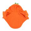 Warm Fleece Halloween Pet Clothes Orange Pumpkin Dog Costume Puppy Warm Outfits  Photo Shoot