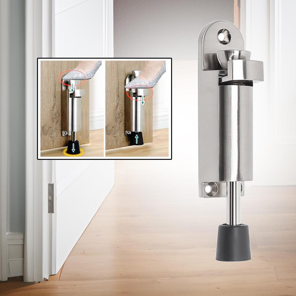 Door Stop for Floor Use Kick Down Holder Portable Outdoor Settings