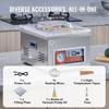 Chamber Vacuum Sealer, 260W Sealing Power, Vacuum Packing Machine for Wet Foods, Meats, Marinades and More, Compact Size with 10.2" Sealing Length,