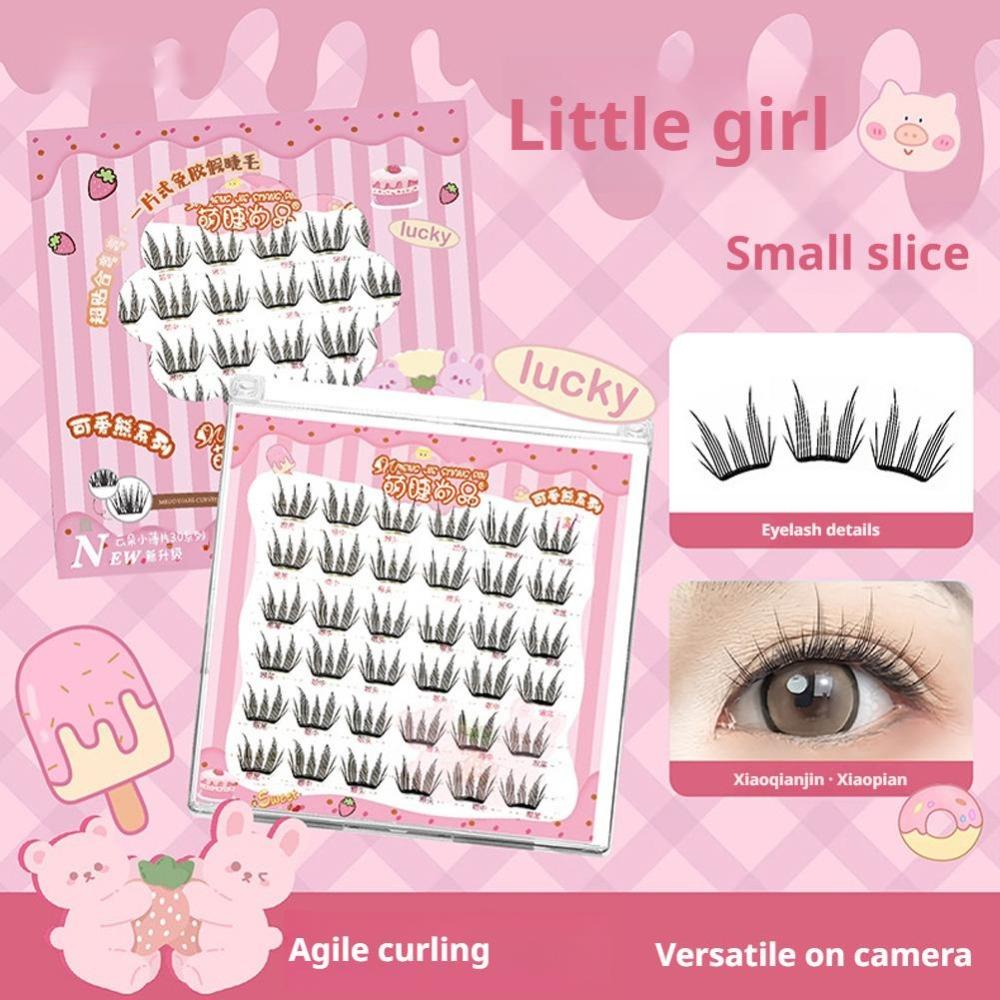 6-Row 3D Faux Mink Lash Natural Look Fake Eyelash Long Lasting False Eyelashes Personal Care