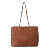 Women's Fashion Diamond Pattern Chain Tote Bag
