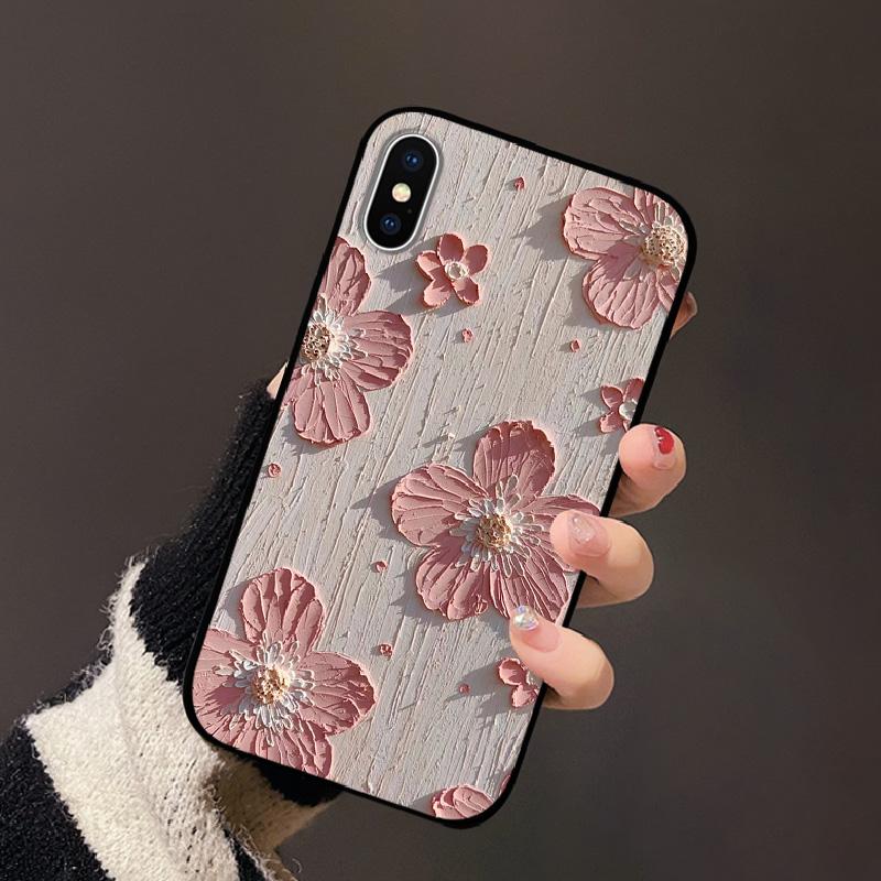 Чехол для Apple iPhone XS XS Max Мягкий ТПУ Силиконовый Задняя Крышка Телефона Для iPhone X XR Модный Цветной Печатный Ударопрочный Корпус Чехлы