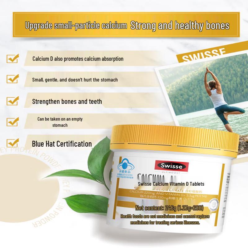 Swisse Mini Calcium + Vitamin D Tablets