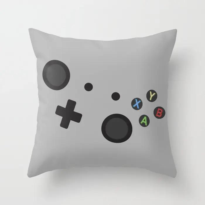 Home Decor Cushion Covers Video Game Vintage Pillow Sofa Bed Seat Gaming Fan Cushions