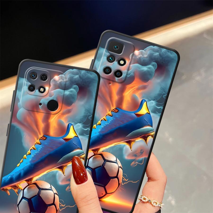 Чехол для телефона Funda для Xiaomi Mi 12X 12T Pro 11T 10T 14 13 Lite 12 11 Футбол Корона