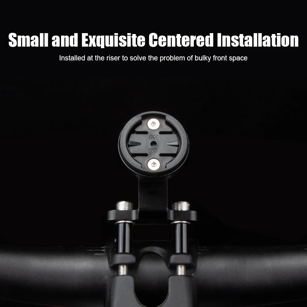 Расширенное крепление-комбо для велосипедного компьютера ZLiT на руль для GPS-компьютера для велосипеда, выносное (черный)