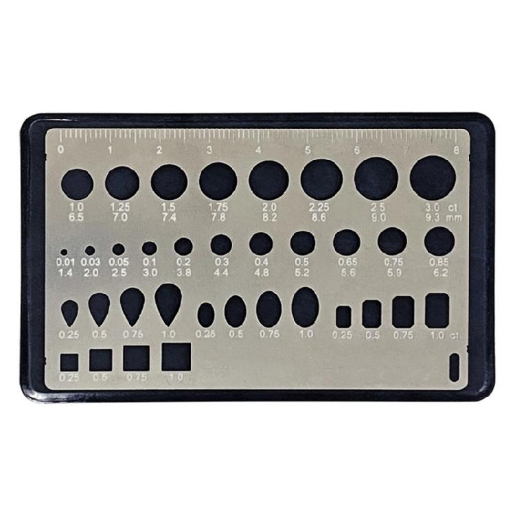 Существенный Точный Диамантиновый Калибр Размера Инструмент Штангенциркуль Измерительный Прибор Для Изготовления Ювелирных Изделий И Оценки Геммологов