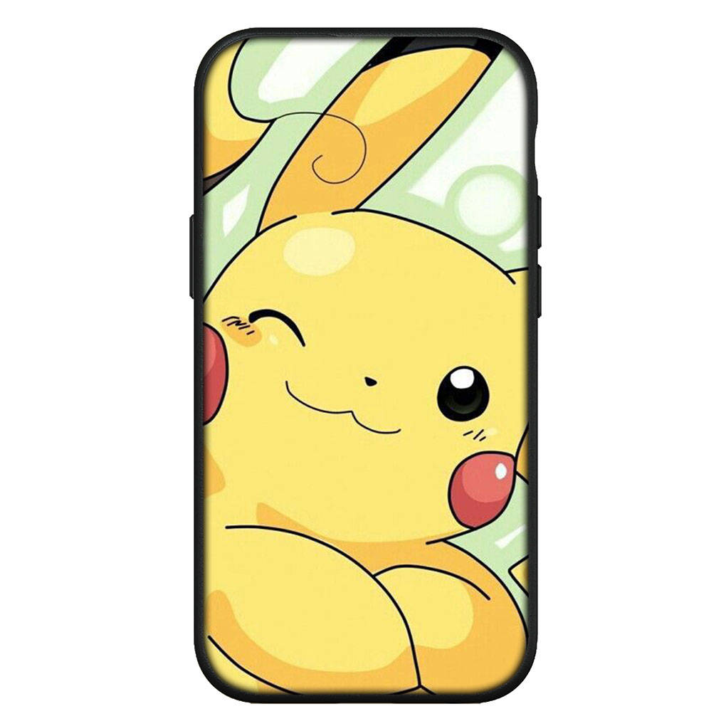 Cover for iPhone 16 15 14 Xiaomi Redmi Note 13 12 11 Pro Max X 10 8 9 XR Samsung Galaxy S24 S23 A15 13C OPPO Huawei Casing Pokemon Pikachu Phone Case
