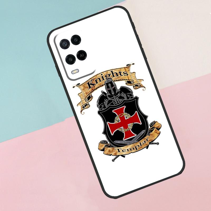 Герб тамплиеров Чехол для телефона Oppo A16 A76 A96 A15 A80 A60 A40 A94 A54 A98 A78 A18 A38 A58 A17 A77 A74 A57S