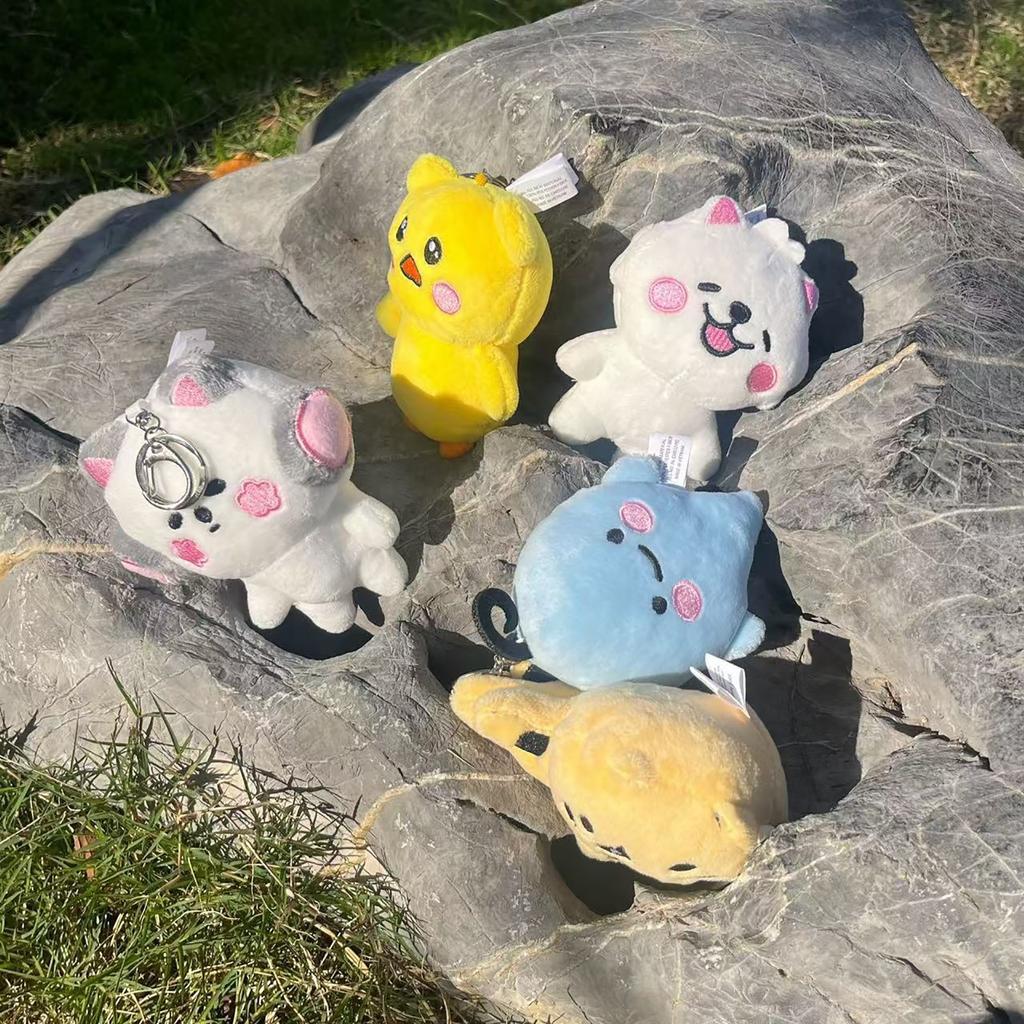 Милая плюшевая кукла игрушка подарок мультфильм детская тряпичная кукла брелок для ключей