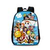 One Piece School Backpack For Children With Lightweight Nylon Material And Cartoon Pattern For School Use