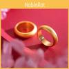Couples Fashionable Thick Geometric Ring In Polished And Matte Finish For Every Occasion