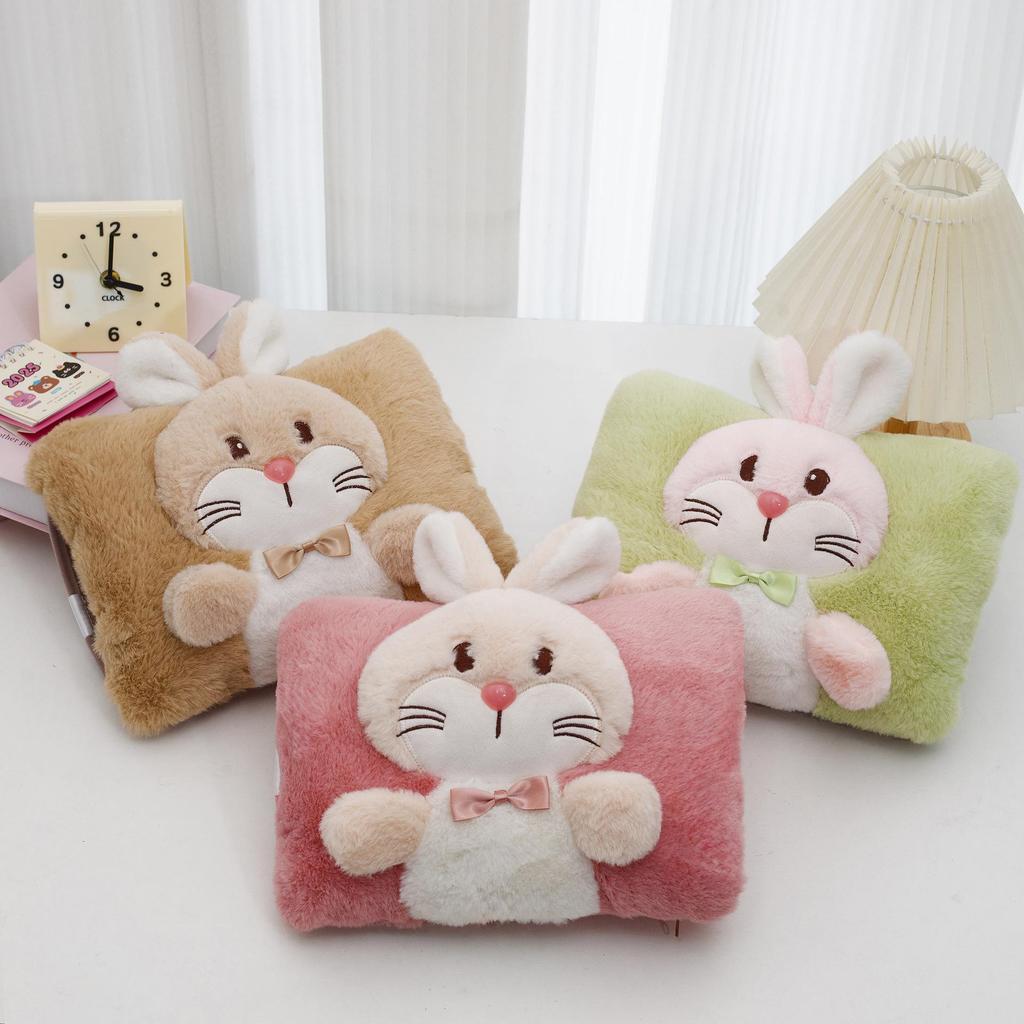 Автоматическая электрическая плюшевая мультяшная грелка для рук с безопасным отключением