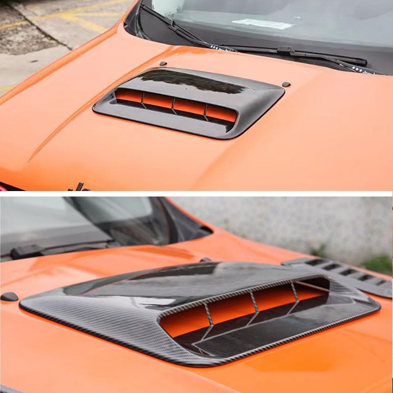 Car Hood Scoop Air Intake Vents Decoration Cover For Ford Ranger Niva Lada 4x4 Tuning Jeep Wrangler Jk Land Rover Defender Jetta