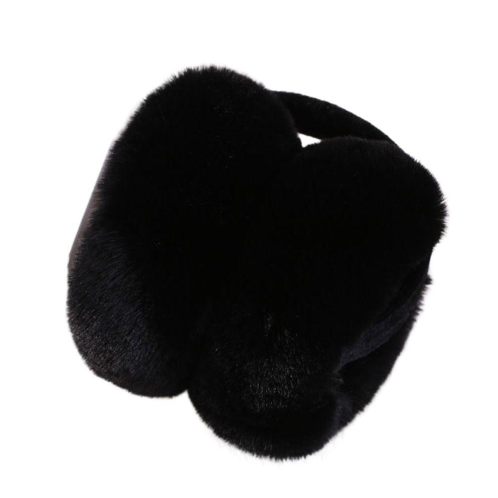 Soft Fashion Windproof Plush Cold-proof Winter Earmuffs Student Earmuffs Ear Cover Girl Earmuffs
