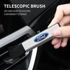 Car Sticker 2026 Ford New 2025 Hot Car Telescopic Plastic Handle Wool Small Brush For Ford Focus mk2 mk3 Fiesta mk7 Ranger Monde