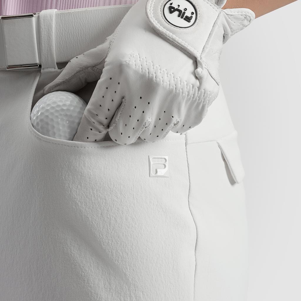 Fila Серия Гольф Простые Повседневные Универсальные Дышащие Удобные Прямого Кроя Трикотажные Спортивные Брюки Женские брюки A11W535813F-IV