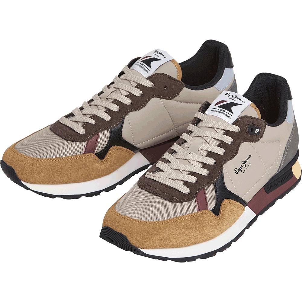 Pepe Jeans Inspiration Rétro sneakers mesh upper black