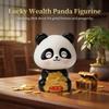 Solar Powered Panda Car Decoration with Nodding Feature for Dashboard or Office Desk