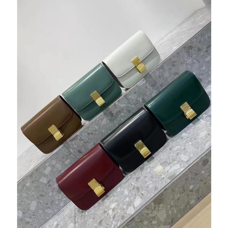 Women’s Genuine Leather Shoulder Bag Trend Brand Small Square Bags Luxury Designer Handbag Fashion Messenger BagsTofu Bags