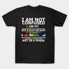 Men Black Print T-shirt Super Large TShirt Bisexual-but-not-shirt-gay-lesbian-lgbt-pride No-Cut Transfer Paper Print Cotton Tshirt