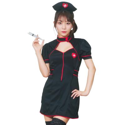 Косплей GH Zip Up Nurse Black M [Clearstone] женский