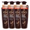 Ryo Hongjindan Red Ginseng Hair Root Nutrition Treatment, 4 Pieces, 820ml