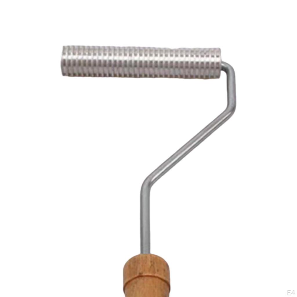 Fiberglass Roller Tool Bubble Paddle Ergonomic Handle Manual Resin Laminating