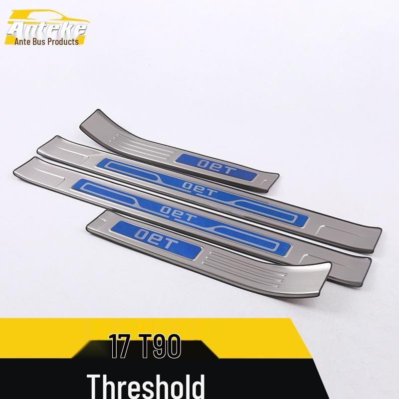 Venucia T90 Door Sill & Tailgate Protection Stainless Steel Strip