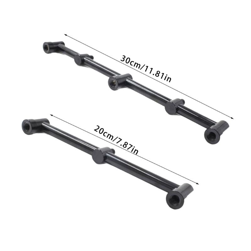 Fishing Rod Support with 2 Head/3 Head for Fishing Rod Bracket Fishing Rod Bracket Fishing Buzzer Bar Bites Alarm Holder