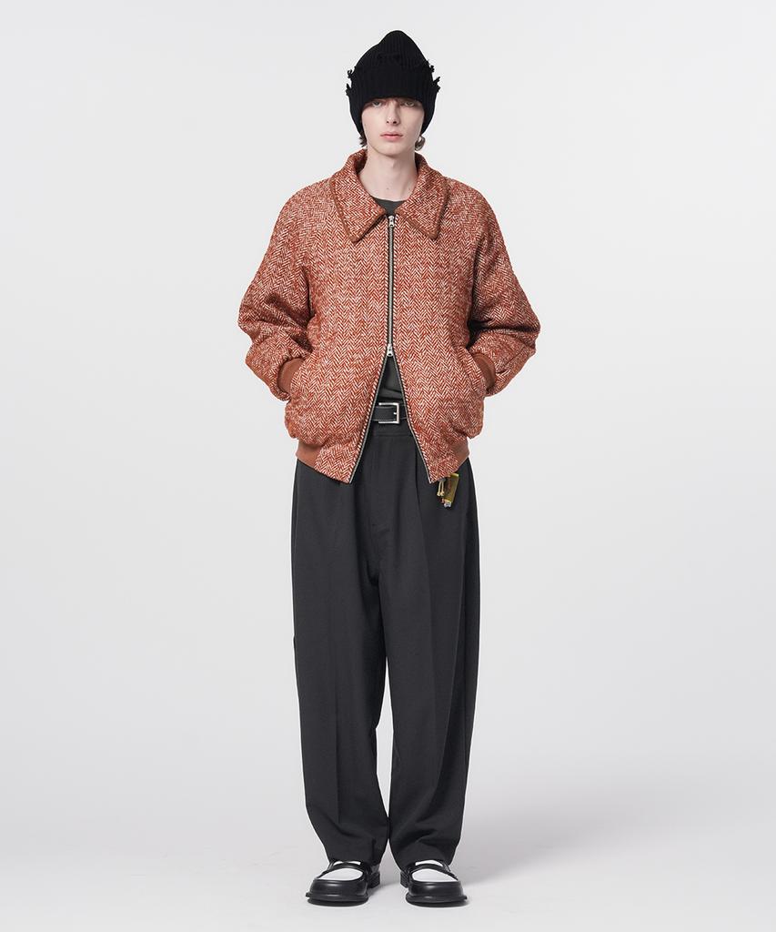 Honguseong Toolback Широкие брюки_Черный