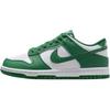 Кроссовки Dunk Low для школы, lifestyle, скейтбординга. Белый Малахит FB9109-114