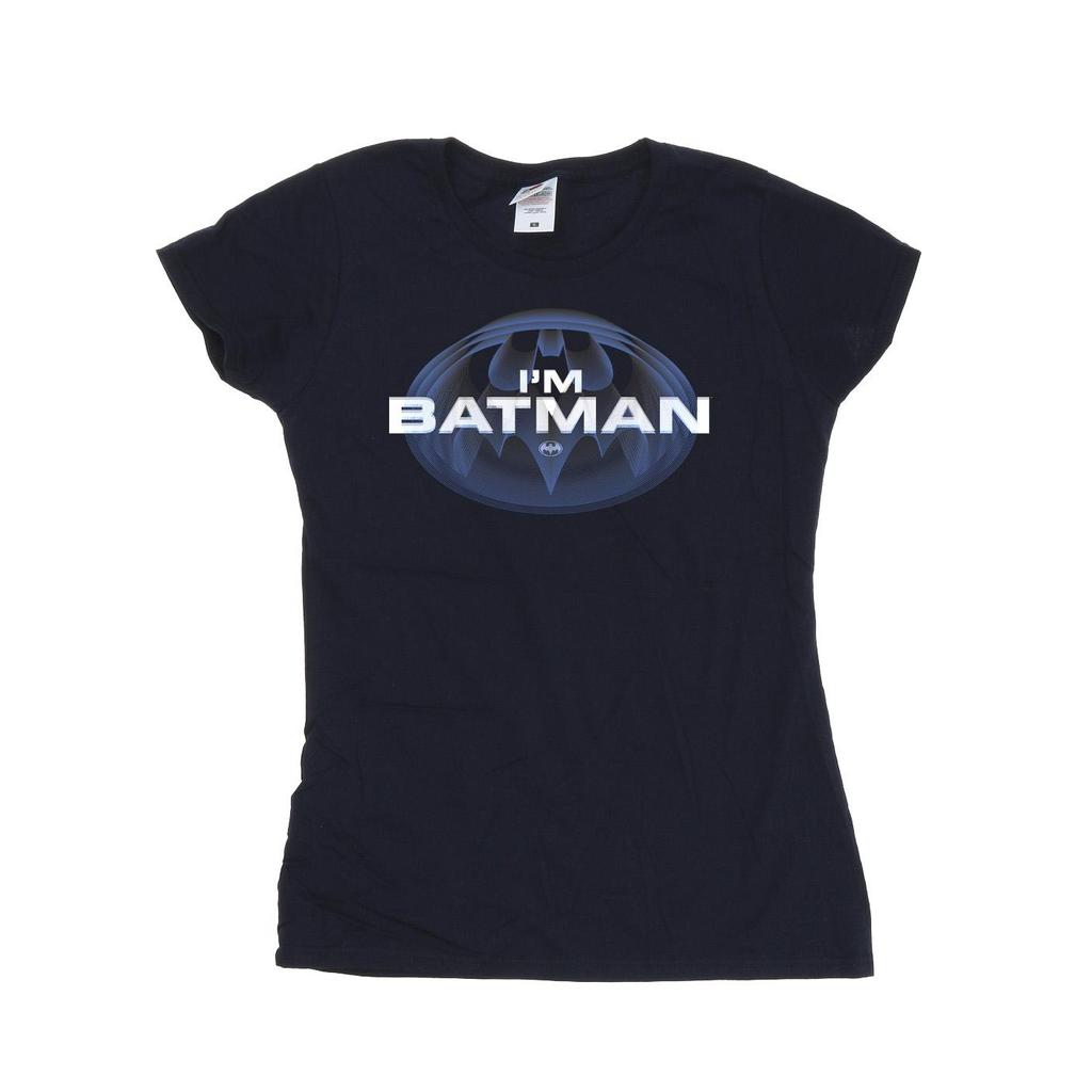 DC Comics Womens/Ladies The Flash I´m Batman Cotton T-Shirt