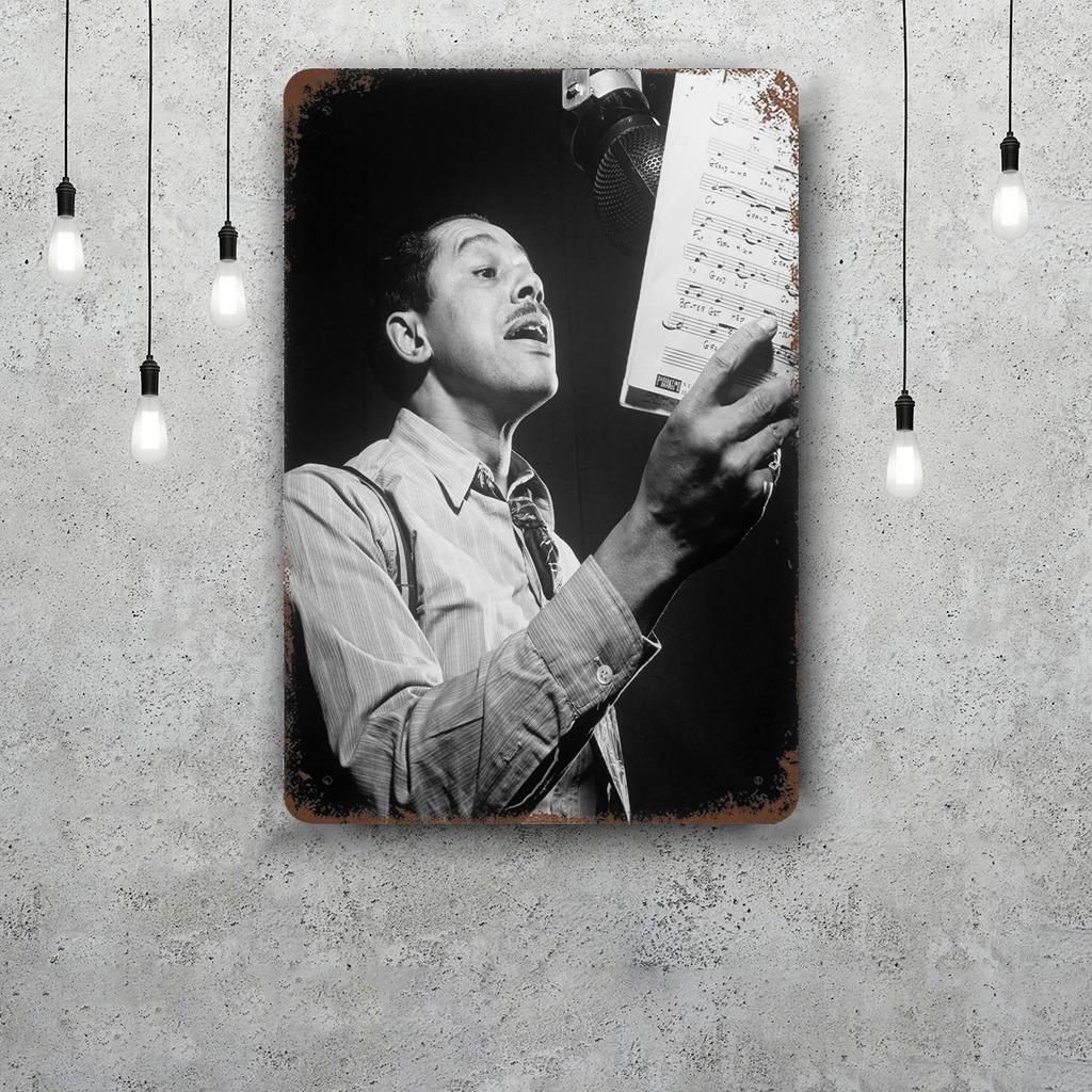 Cab Calloway Vintage Tin Sign Home Decor Wall Decor Art Wall Mural Room Decoration Decor Retro Metal Sign Plate Bar Posters